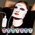 foreverlily Silicone 7-Color LED Face & Neck Mask – Wireless, Anti-Aging Appearance, Skin Rejuvenation