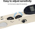 Generic Electronic Pulse Massager Pen – Rechargeable, 3 Interchangeable Massage Heads, Acupoint Locator