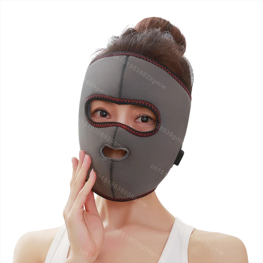 Electric Thermal Facial Recovery Mask with Hot Compress and Moxibustion Therapy