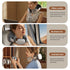 Simulated Finger Massage Neck Shawl with Constant Temperature Heating and Stereo Kneading