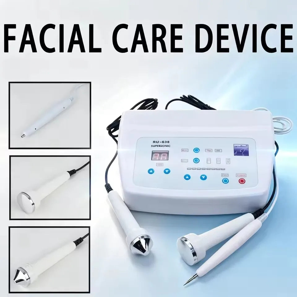 Selfika™ 3-in-1 Ultrasound Beauty Machine Face Lifting Massager