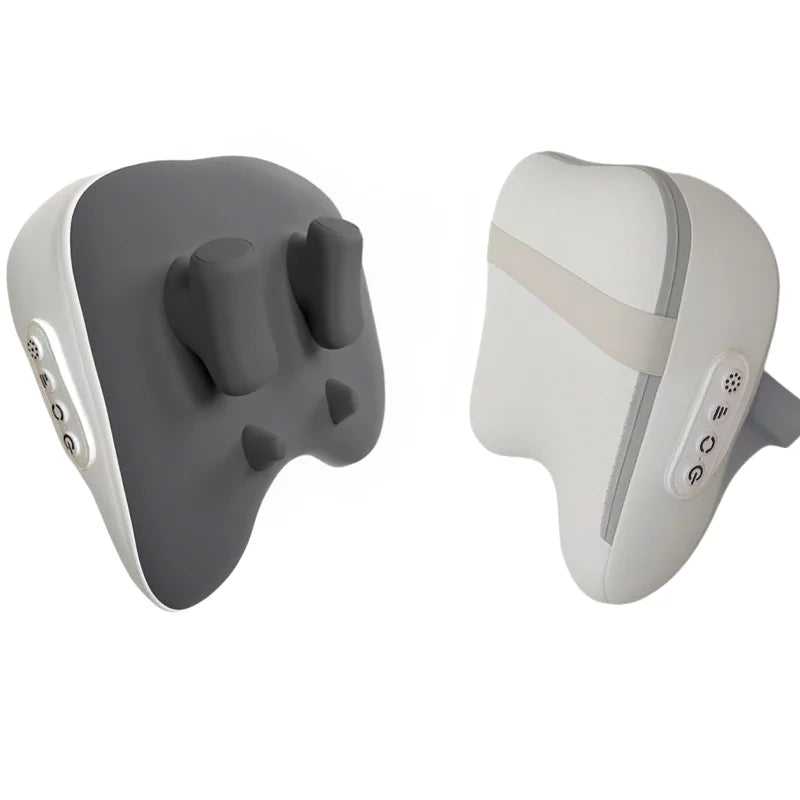 Wireless Electric Massage Pillow with Shiatsu Kneading and Heat for Neck and Waist