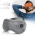 PASTSKY Cordless Heated Eye Mask – 3 Levels Warm Compress, Smart Timing, Electric Relaxation Sleep Aid