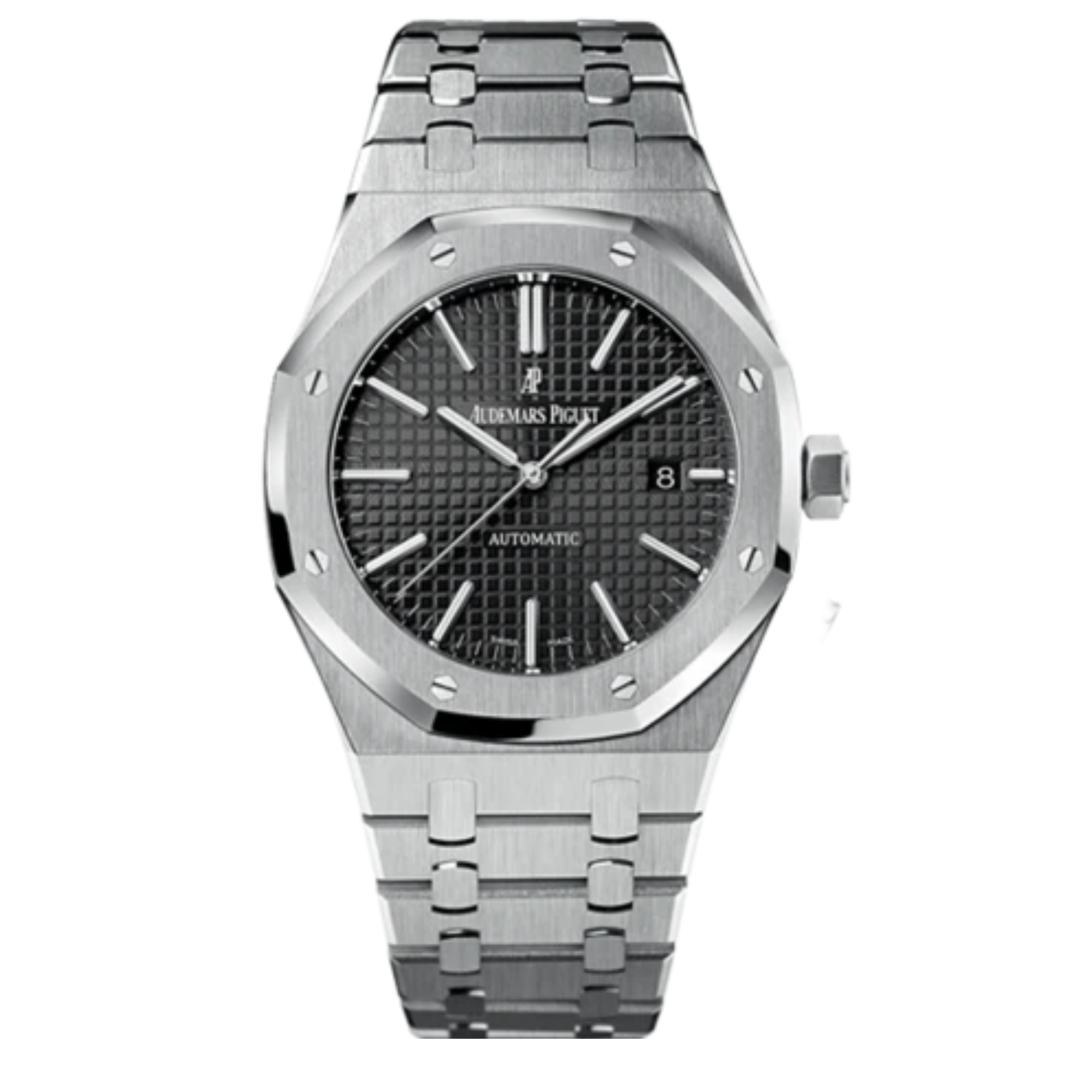 Selfika™ Men's Automatic Watch 1.6 in Case Black Dial