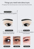 WEILIXUN EMS Microcurrent and Vibration Eye Massager – Skin Tightening Appearance and Eyebrow Lift Beauty Tool