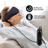 Hailicare 3D Electric Steam Eye Mask – 3-Level Heat, 5-Level Vibration Massage, Fatigue Relief