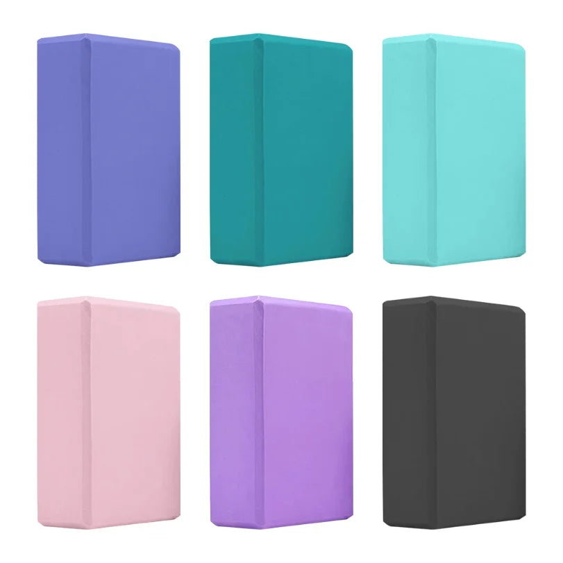 Selfika™ High-Density EVA Yoga Block – Moisture-Proof Supportive Balance Brick for Yoga, Pilates & Body Shaping
