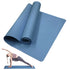 Selfika™ Lightweight EVA Yoga Mat – 4mm Anti-Slip Fitness Mat for Exercise, Pilates & Gymnastics (173x61cm)