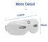 HEBTIGER Electric Eye Massager with Graphene Heating and Acupressure for Deep Relaxation
