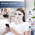 foreverlily Silicone 7-Color LED Face & Neck Mask – Wireless, Anti-Aging Appearance, Skin Rejuvenation