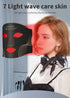 UBilli Wireless 7-Color LED Face & Neck Mask – Red Light Therapy, Anti-Aging Appearance, Home Use