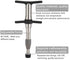 Vilnason Manual Chiropractic Adjusting Tool for Spinal Massage and Joint Correction