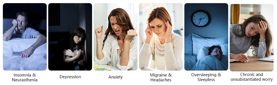 Generic Portable CES Stimulation Sleep Aid Device – Hand-held Relaxation Helper for Restful Sleep