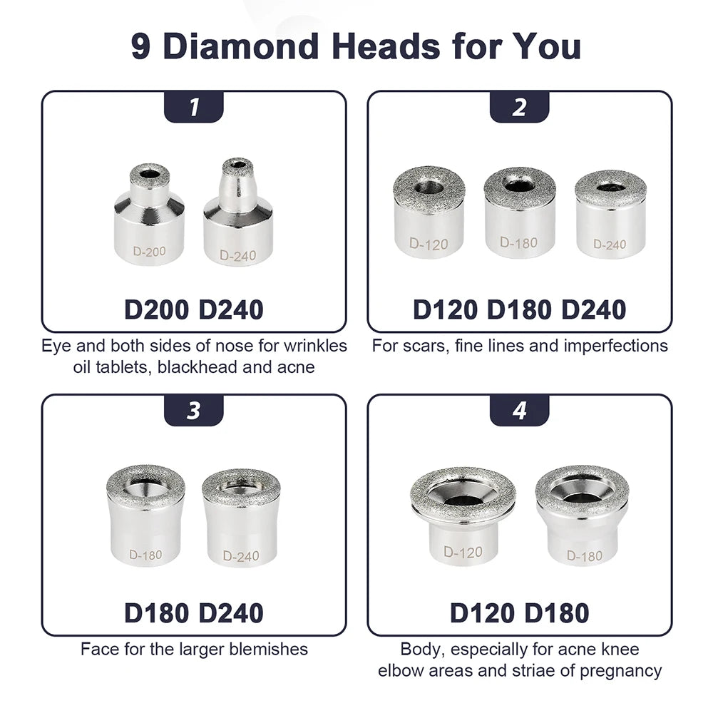 Selfika™ 2-in-1 Diamond Microdermabrasion Machine