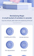 miqmi EMS Microcurrent LED Neck & Face Beauty Instrument – Anti-Wrinkle Appearance, Rechargeable Massager