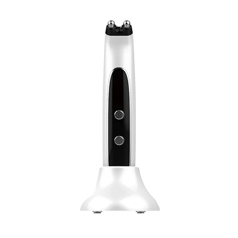 WEILIXUN EMS Microcurrent and Vibration Eye Massager – Skin Tightening Appearance and Eyebrow Lift Beauty Tool