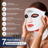 foreverlily Silicone 7-Color LED Face & Neck Mask – Wireless, Anti-Aging Appearance, Skin Rejuvenation