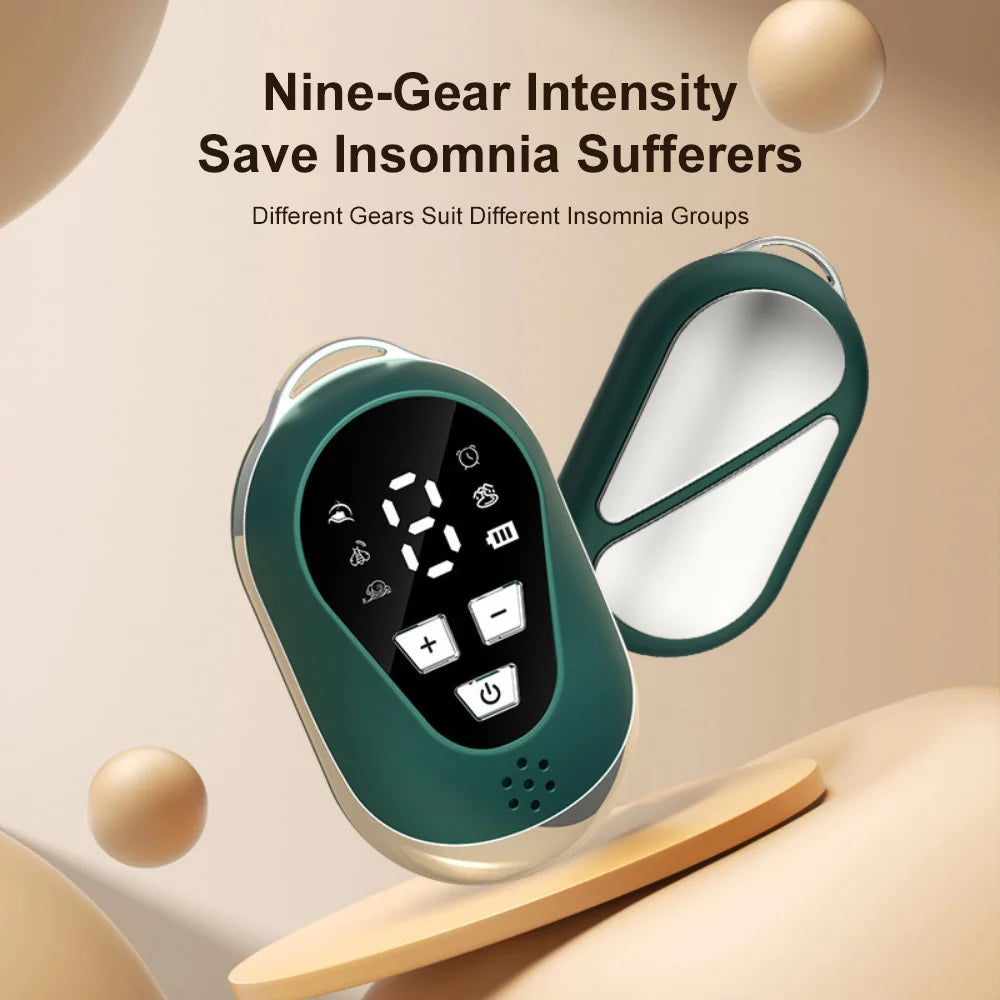 Handheld Microcurrent Pulse Sleep Therapy Instrument – Relaxation Aid for Stress Relief Sensation