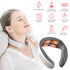 Selfika 4-Head Intelligent Neck & Shoulder Pulse Massager with Heat Therapy
