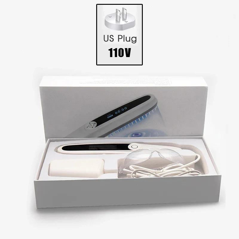 GLENN Handheld UV Narrow Band Light Source (311nm) – Cosmetic Skin Device, USB Powered