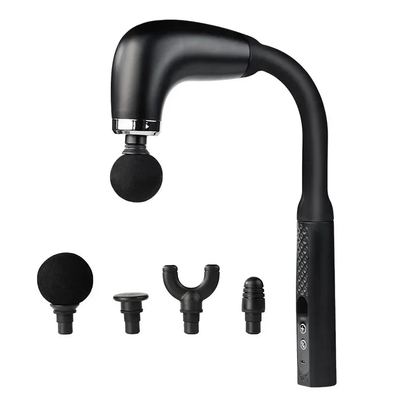 Selfika™ Electric Portable Fascial Massage Gun – Handheld Percussion Massager for Upper & Lower Back Muscle Relaxation
