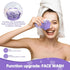 QWC Silicone 2-in-1 Ice Roller & Face Brush – Reduce Eye Puffiness, Skin Tightening Appearance Tool