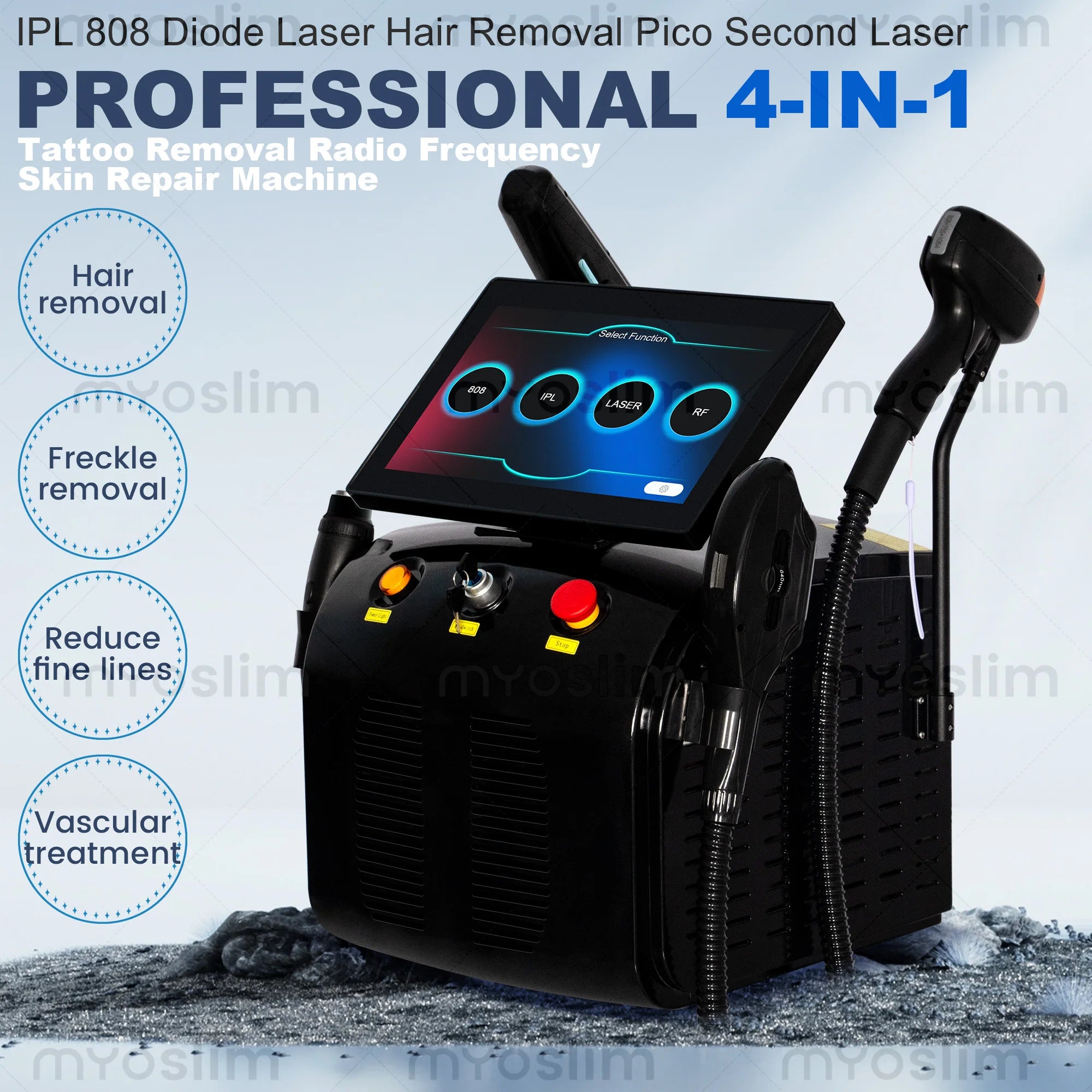 Selfika™ 4-in-1 Multifunctional Diode Laser Beauty Machine