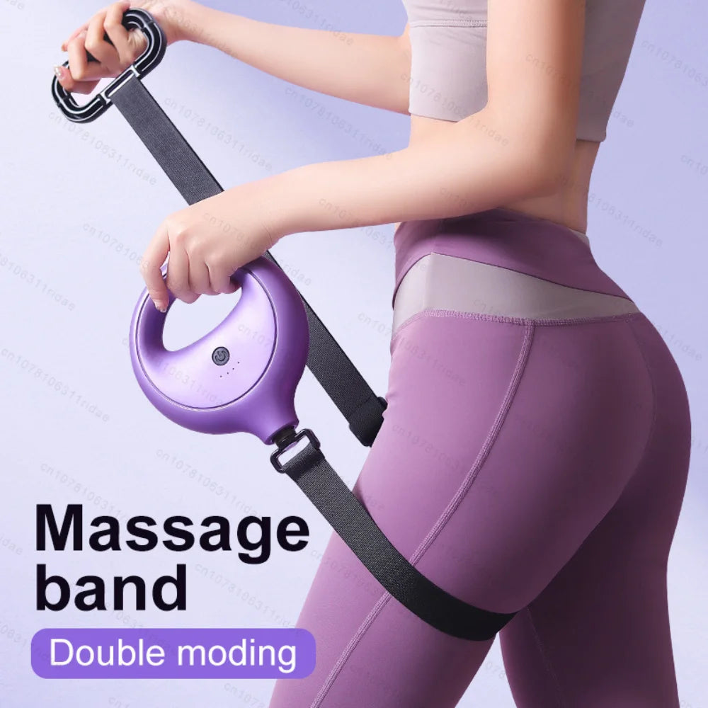 Selfika™ Electric Massage Belt – Portable Deep Tissue Muscle Relaxer for Cervical, Leg & Hip Relief