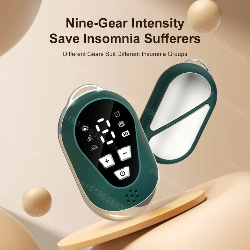 Handheld Microcurrent Pulse Sleep Therapy Instrument – Relaxation Aid for Stress Relief Sensation