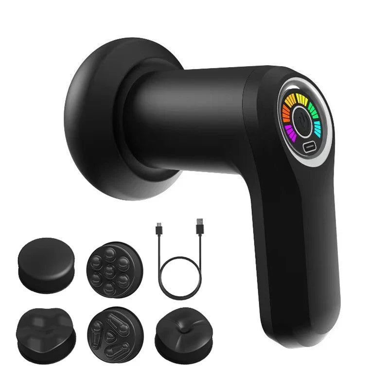 Windaily Cordless Rechargeable Body Massager & Sculpting Tool – 5 Heads, Toning