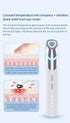 vilnason Wireless EMS Microcurrent Eye Massager Pen – LED Light, Heated, Anti-Wrinkle Appearance