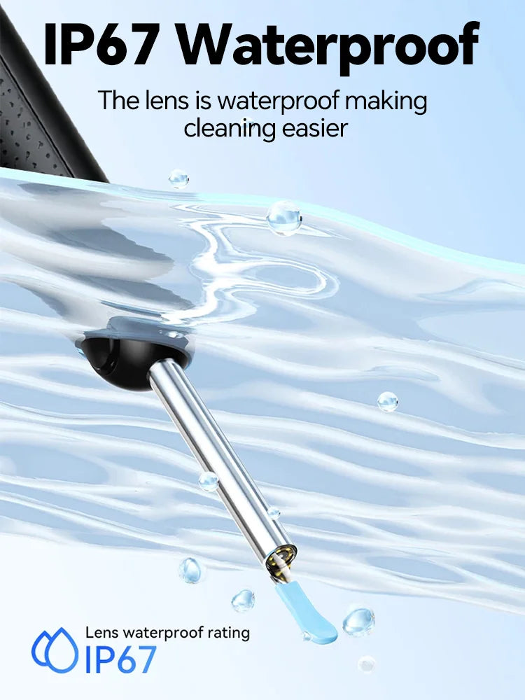 Selfika™ Visual Ear Wax Cleaner Camera Safe Earwax Endoscope