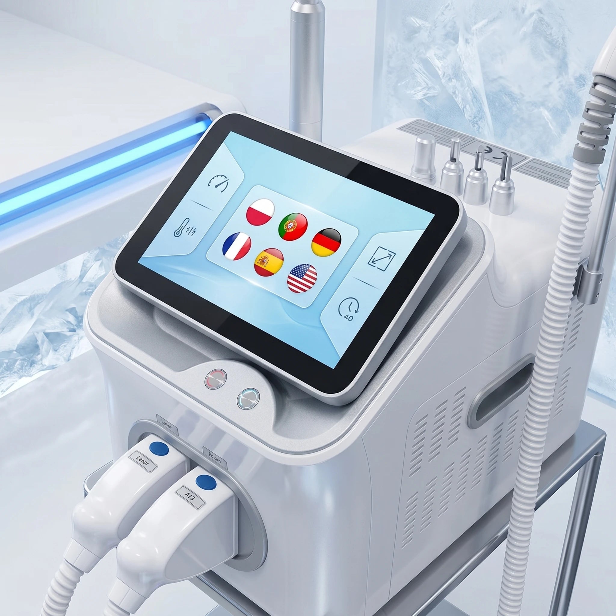 Selfika™ 808nm 2-in-1 Diode Laser Hair & Tattoo Removal Machine