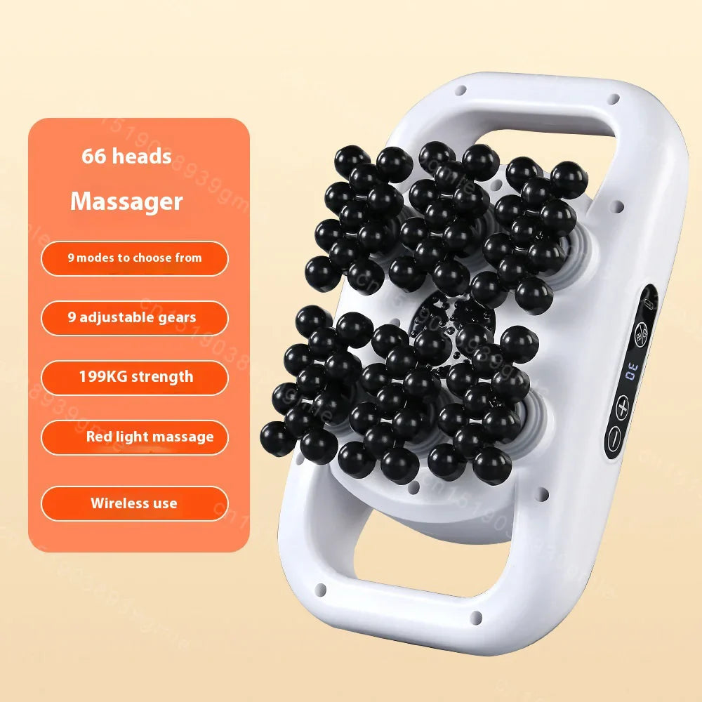 Selfika™ Professional Muscle Massage Gun – 9 Modes Deep Tissue Percussion Massager for Full Body Recovery