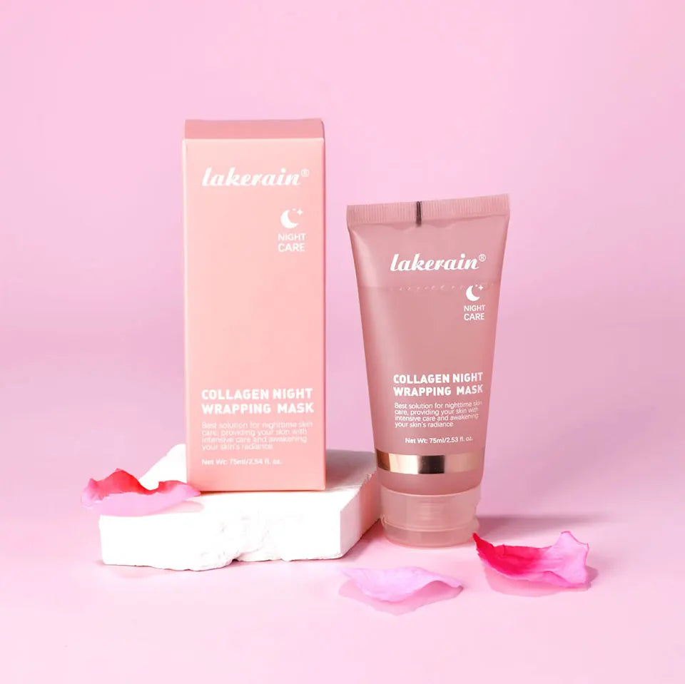 Selfika™ Collagen Night Wrapping Mask – Overnight Lifting & Deep Hydrating Peel-Off Mask (75ml)