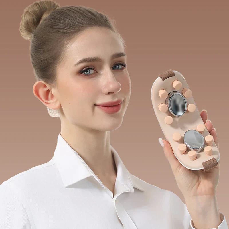 Electric Dual Use Eye Massager with 5 Modes for Hot and Cold Compress Therapy