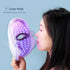 foreverlily 7-Color LED Light Therapy Mask – Facial & Neck Skin Care Massager (Electric)
