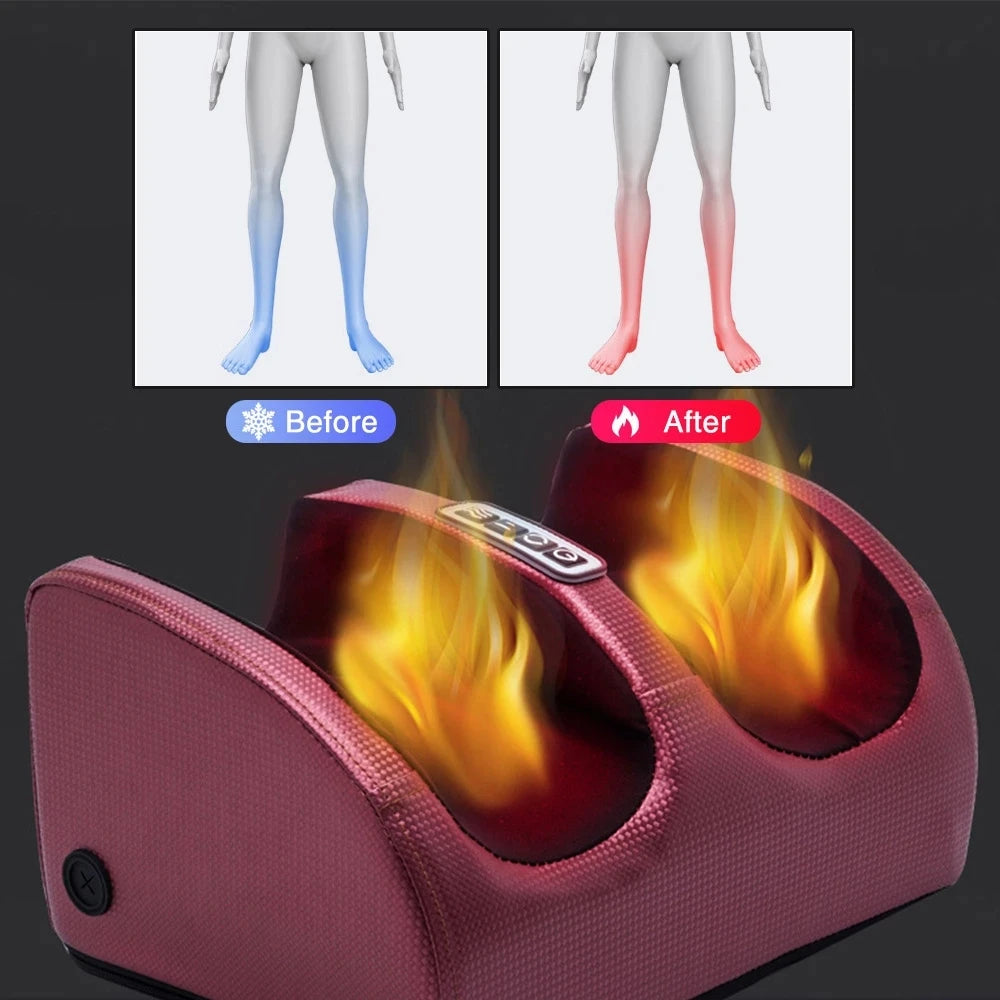Selfika™ Electric Heated Shiatsu Foot Massager