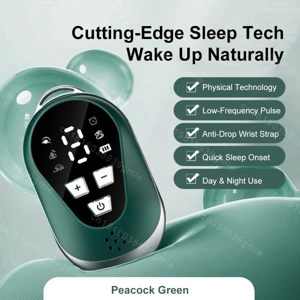 Handheld Microcurrent Pulse Sleep Therapy Instrument – Relaxation Aid for Stress Relief Sensation