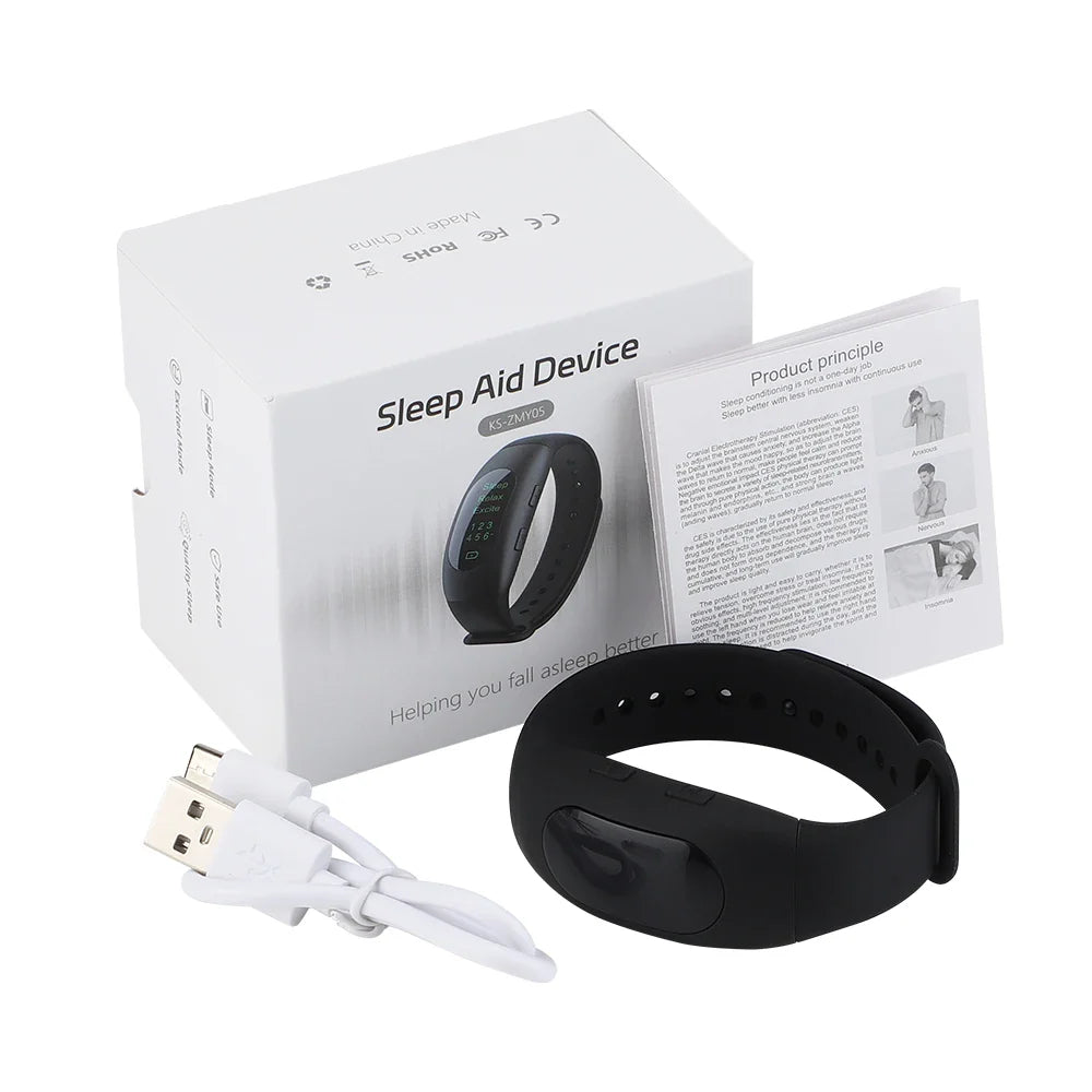 DeMoce CES/EMS Microcurrent Sleep Aid Watch – Intelligent Relaxation Wristband for Enhanced Calm