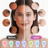 foreverlily 7-Color LED Face & Neck Light Therapy Mask – Wireless, Anti-Aging Appearance, Skin Tightening