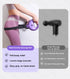 Selfika™ Electric Massage Belt – Portable Deep Tissue Muscle Relaxer for Cervical, Leg & Hip Relief