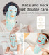 UBilli 8-Color + IR Silicone LED Face & Neck Mask – Light Therapy, Anti-Aging Appearance, Acne Control