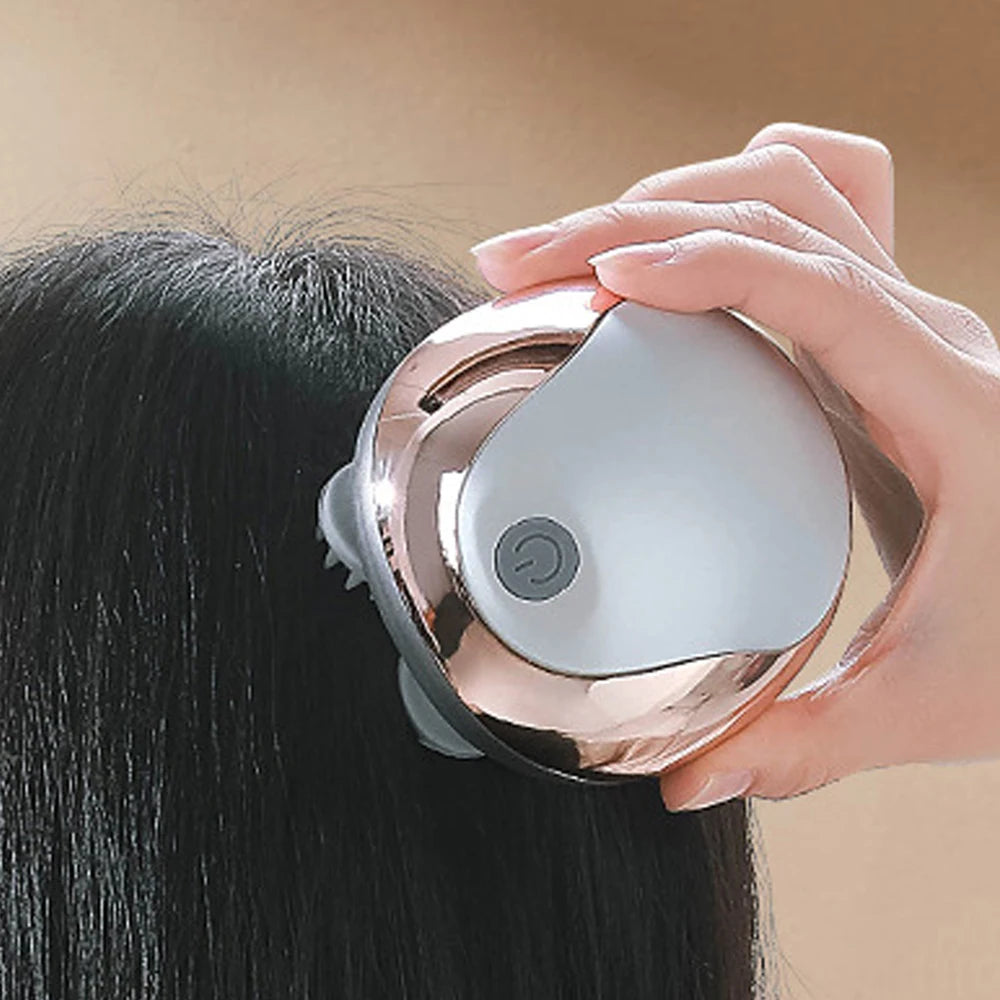 Generic Electric Scalp & Head Massager Device – Handheld, Relax Muscles, Relieve Tension and Weariness