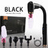 Selfika™ Professional Extended Grip Fascia Gun – 6-Speed Percussion Massager with 3 Modes & 4 Specialized Heads