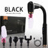 Selfika™ Professional Extended Grip Fascia Gun – 6-Speed Percussion Massager with 3 Modes & 4 Specialized Heads