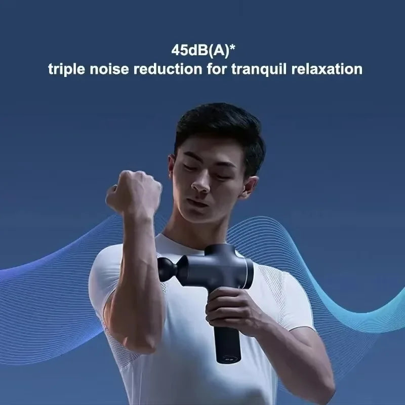 Selfika™ Pro Smart-Hit Fascia Gun – 126W High-Power Muscle Massager with 35kg Thrust & 12-Gear Force Adjustment