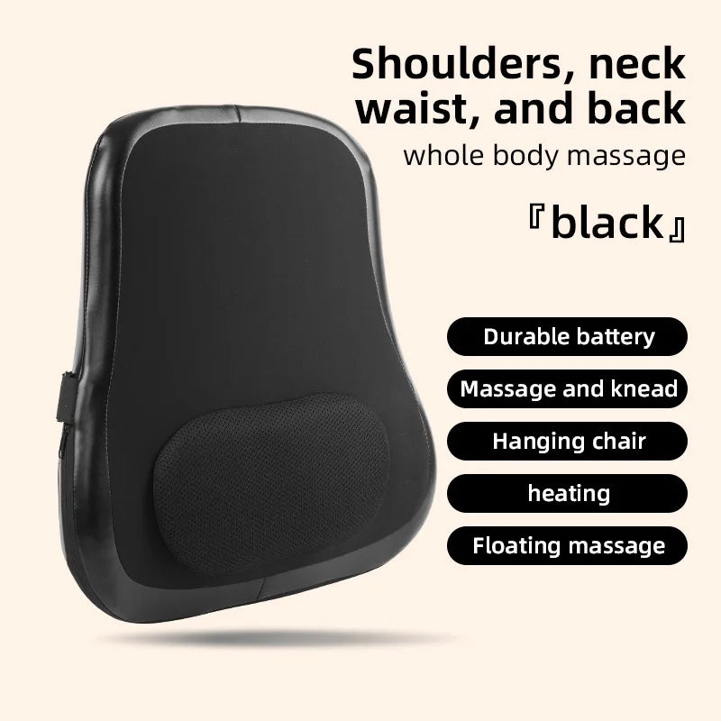 Selfika Cordless Lower Back Massager with Deep-Tissue Heat Therapy & Rechargeable Battery