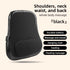 Selfika Cordless Lower Back Massager with Deep-Tissue Heat Therapy & Rechargeable Battery