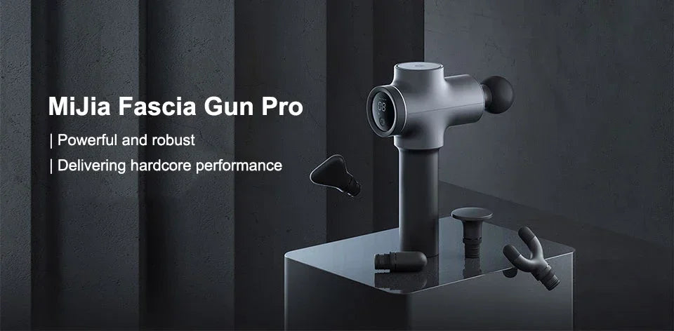Selfika™ Pro Smart-Hit Fascia Gun – 126W High-Power Muscle Massager with 35kg Thrust & 12-Gear Force Adjustment